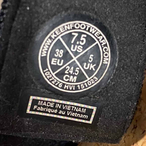 KEEN Women’s Elle SZ 7.5 Sandals Mixed Slide Straps Platform Sandals Arch $120 - Picture 3 of 3